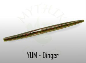YUM - Dinger drop shot fishing wacky worm